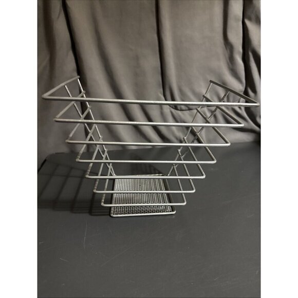 Display Rack Silver 9”L x 7”W X 7” Graduated - Picture 1 of 16
